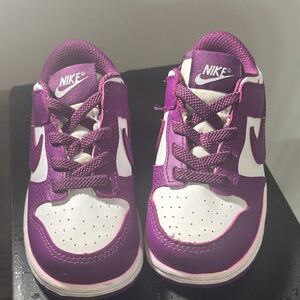 Nike Kids Purple & White Sneakers | HillHouse Archive